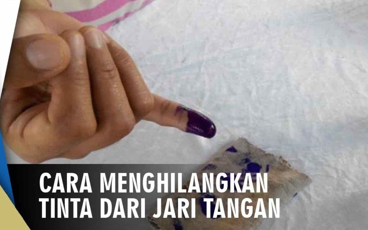 Cara Menghilangkan Bekas Tinta Printer di Tangan