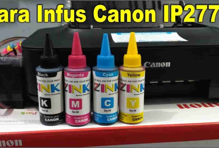 Cara Mengisi Tinta Printer Canon IP 2770