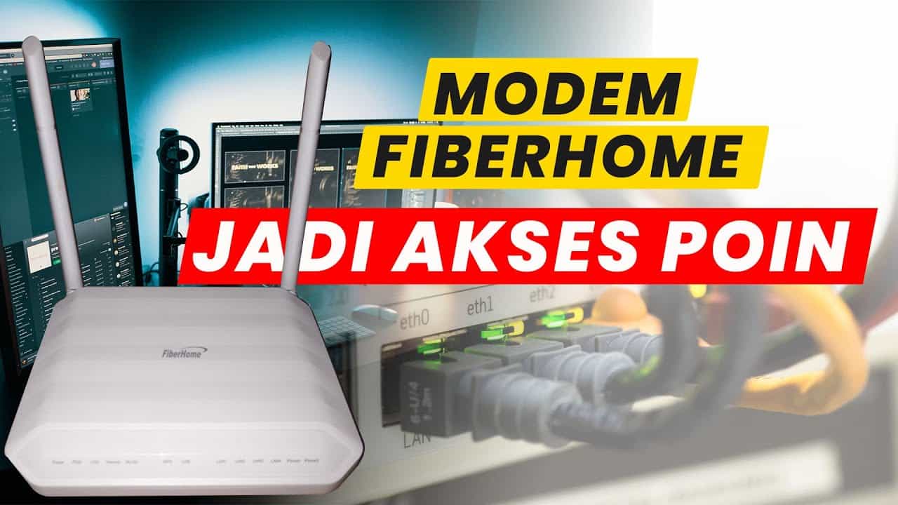 Cara Setting Modem Fiberhome HG6243C Menjadi Access Point