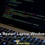 Cara Restart Laptop Windows 10