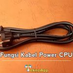 Fungsi Kabel Power CPU