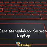 cara menyalakan keyboard laptop