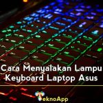 cara menyalakan lampu keyboard laptop asus