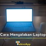 cara menyalakan laptop