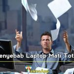 penyebab laptop mati total