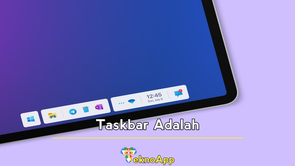 taskbar adalah