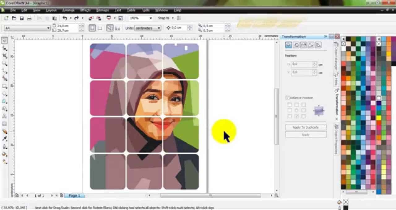 cara memotong gambar di word dengan mudah