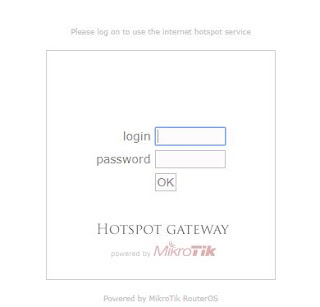 login hotspot mikrotik