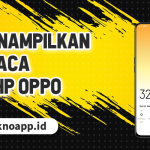 Cara Menampilkan Cuaca di HP Oppo