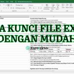 Cara Kunci File Excel