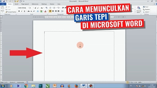 Cara Memunculkan Garis di Word