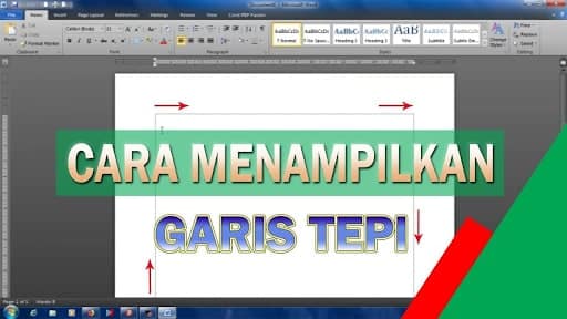 Cara Menampilkan Garis di Word