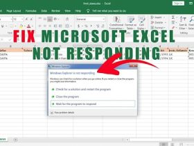 Excel Not Responding