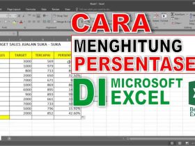 Rumus Excel Pengurangan Persen Mudah