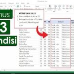 Rumus IF pada Excel 3 Kondisi