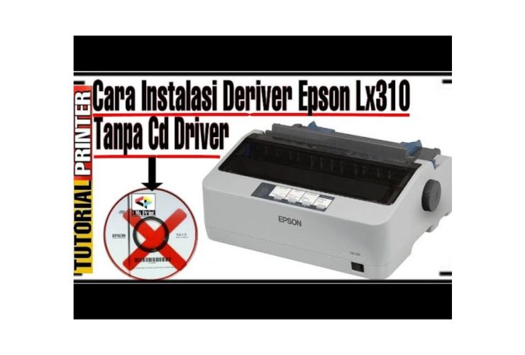 Cara-Install-Epson- LX-310