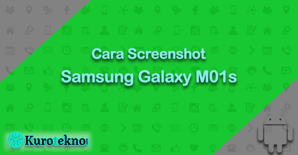 Cara Screenshot Samsung Galaxy M01s