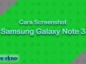 Cara Screenshot Samsung Galaxy Note 3