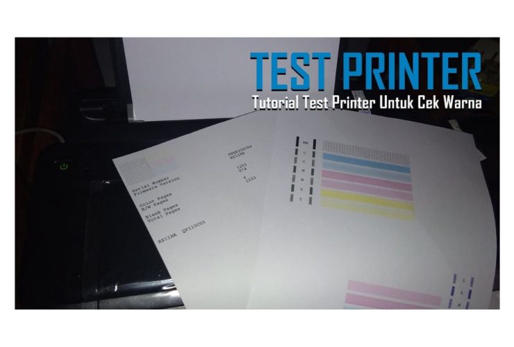 Cara-Tes-Warna-Printer