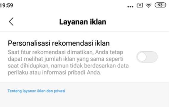 Cara Menghilangkan Iklan di Hp Xiaomi