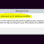 3 Cara Mengatasi Windows Has Detected an IP Address Conflict (Berhasil)