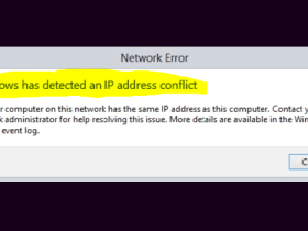 3 Cara Mengatasi Windows Has Detected an IP Address Conflict (Berhasil)