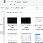 Cara Menampilkan Gambar Thumbnail di Windows Explorer yang Tidak Muncul