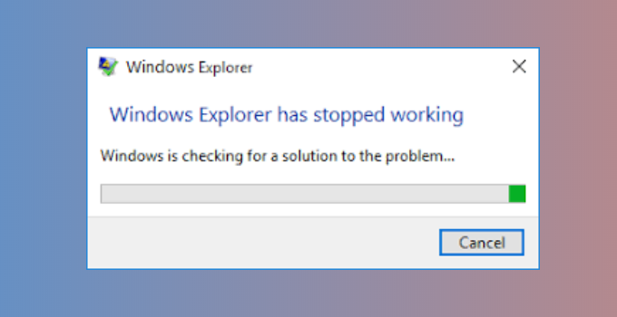 3 Cara Mengatasi Windows Explorer Has Stopped Working (Berhasil)