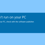 3 Cara Mengatasi This app can’t run on your PC (Terbukti Berhasil)