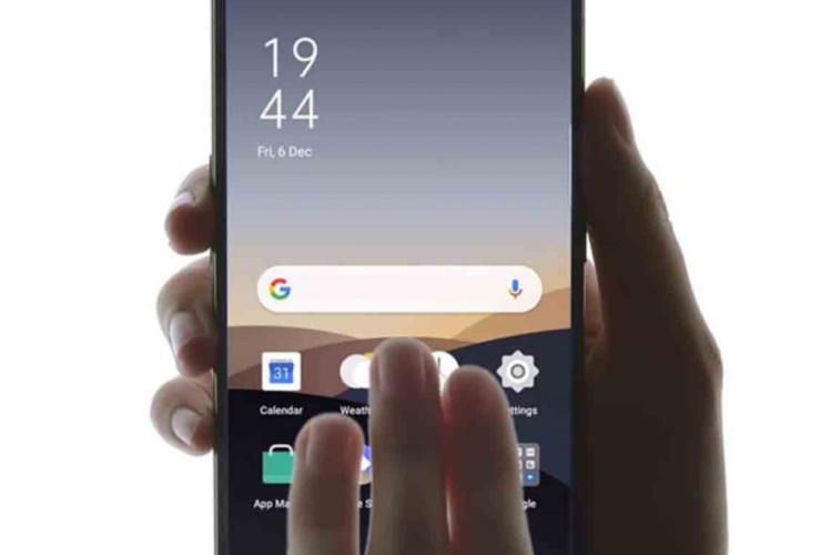 Cara Screenshot Huawei Mate 9 Porsche Design