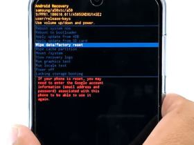 Cara Reset Vivo Y22